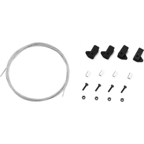 Modified Part Steel Rope Wire for 1/10 Traxxas TRX6 G63 TRX4 G500 RC Car Parts Accessories Decoration