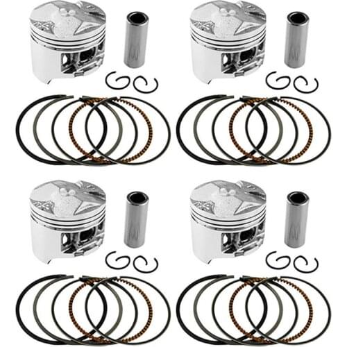 STD Motorcycle Pistons Rings Clips Pin Kit For Honda CBR250 CBR14 CBR17 MC14 MC17 KT7 CBR MC 250 14 17 KT 7
