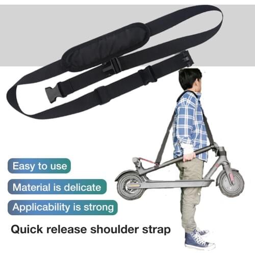 Electric Scooter Shoulder Strap Multi-function Quick-release Portable Shoulder Strap For Xiaomi M365 Scooter