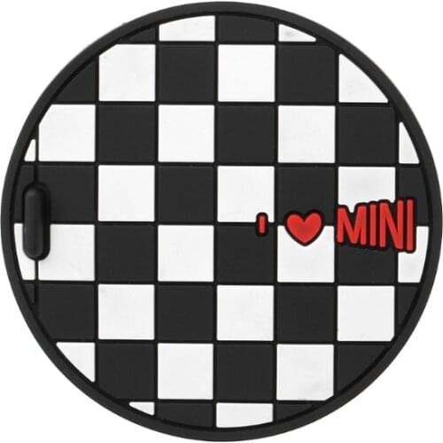 High Quality 7.7mm Silica Gel Car Cup Anti-slip Pad Mat for bmw Mini Cooper 2011 2012 2013 R55 R56 JUL-6A
