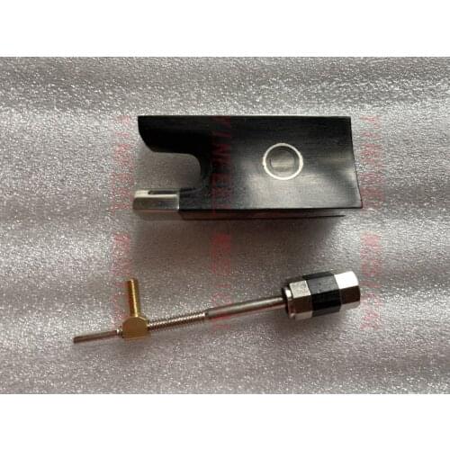 Advanced Level Nick-Silver Mounted Ebony Frog for 4/4 or 1/2 violin Bow cheaper price high quality