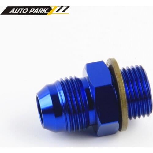 Universal JIC UNF AN to M Metric thread male fitting Hose Connector hydraulic Fuel Oil Gas Line Hose Fitting Adapter 10.12