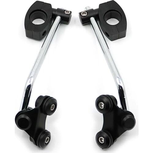 Universal Motorcycle Windshield/Windscreen Bracket 7/8" 22mm - 25mm Standard Handlebar Windshield Mounts Clamps For Street Bikes