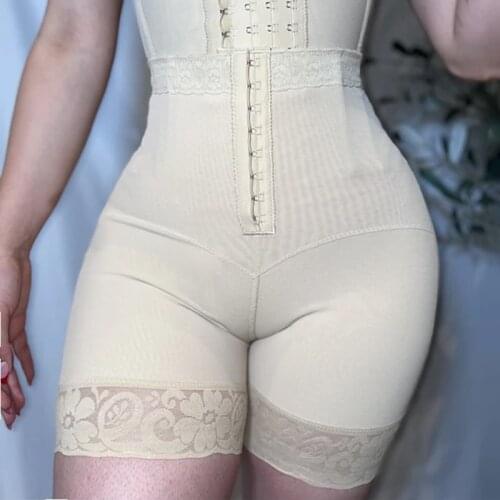 Extra Skims Waisted Amazing Mid-thigh Length Butt Lifter Shaper Jeans Woman High Waist Safety Short Pants Underwear Tummy Shaper
