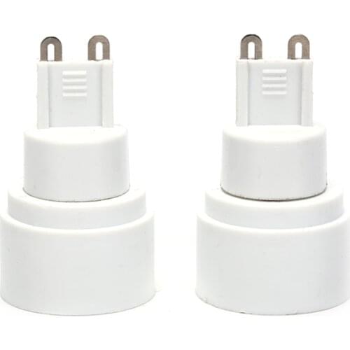 1pcs G9 To E14 Conversion Socket Base for Halogen CFL Light Bulb Lamp Adapter Converter Holder Light Bulb Base Socket