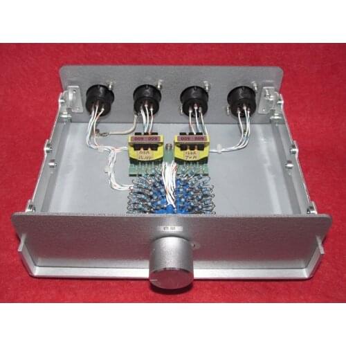 10K-500K balanced volume with 24-step stepping volume controller, balanced in and balanced out, 600Ω:600Ω audio signal