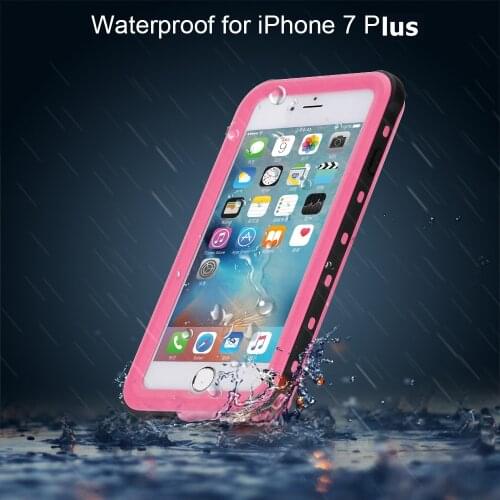 Case For Apple iPhone 7 Plus (5.5 inch) Cover Full Sealed PC+TPU Waterproof Diving Underwater Armor phone case For iPhone 7 Plus