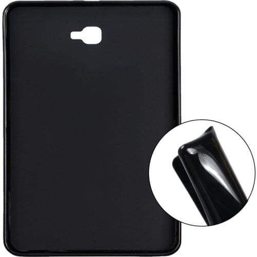 Case For Samsung Galaxy Tab A A6 10.1'' 2016 SM-T580 T585 Soft Silicone Protective Shell Shockproof Tablet Cover Bumper Fundas