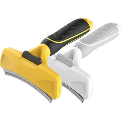 Cats Scratcher Pet Dog Products Plastic Stainless Steel Comb Pets Cats Beauty Cats Accessories Hair Removing Combs