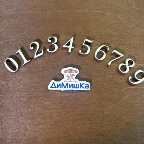 ДиМишКа Large Wooden Letters