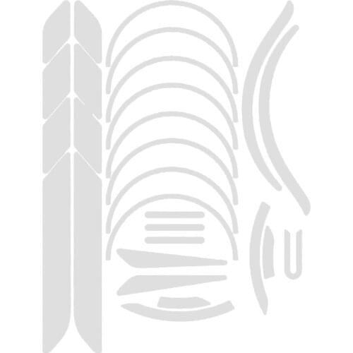 For Xiaomi M365 1S Pro 2 Electric Scooter Fluorescent Body Decoration Warning Driving Safety Accessory