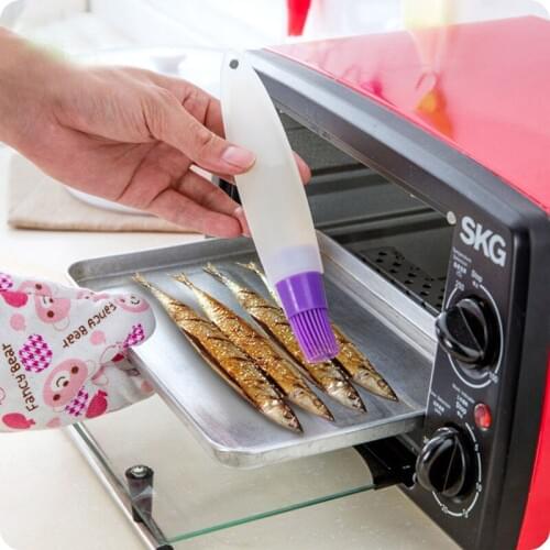 Kitchen Bakeware Utensil Butter Brush 1pcs Silicone Brush Oil Pen Basting Brush Cake Pastry Brush Baking Tool