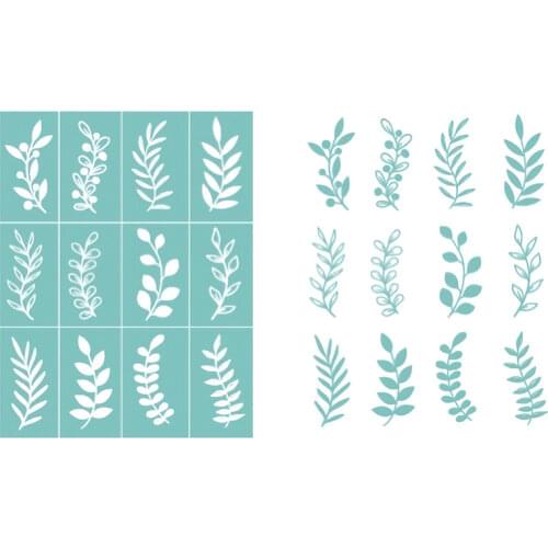 Lychee Scrapbooking Leaves