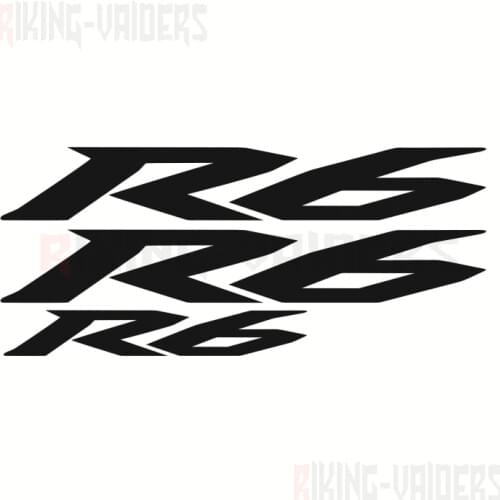 Motorcycle Fairing Stickers Windscreen Sticker Helmet Decals For Yamaha YZF-R6 YZF R6