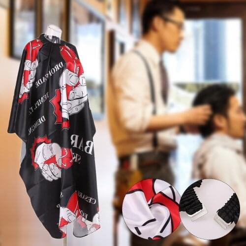 Hairdressing Gown Cape Hair Design Cut Salon Hairstylist Barber Nylon Cloth Waterproof Wrap Protect Salon Apron