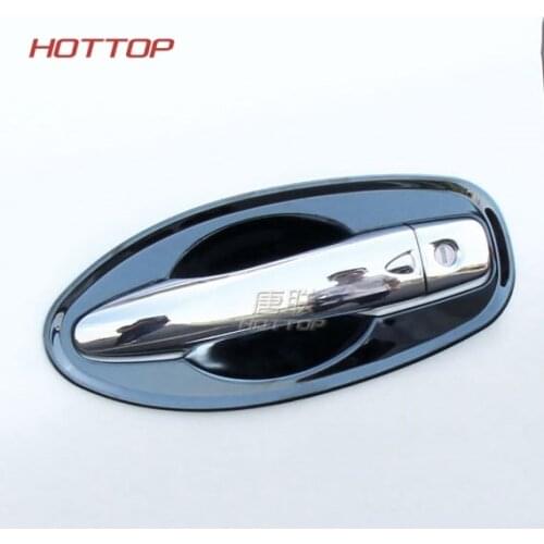 TopUnion For Nissan X-Trail T32 MK3 2014 2015 2016 2017 2018 Car Door Handle Bowl Cover X Trail XTrail Accessories Car Sticker