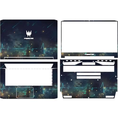KH Laptop Sticker Skin Decals Cover Protector Guard for ACER Predator Triton 500 PT515