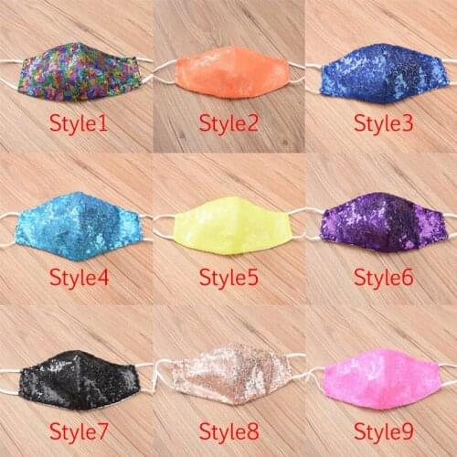 Sexy Ear Loop Mask for Women Wedding Halloween Christmas Party Bling Rhinestone Mask Nightclub Crystal Mask Decor Sequin Masks