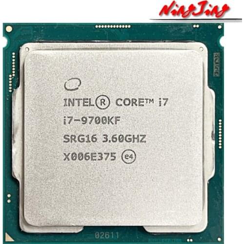 Intel Core i7-9700KF i7 9700KF 3.6 GHz Eight-Core Eight-Thread CPU Processor 12M 95W PC Desktop LGA 1151