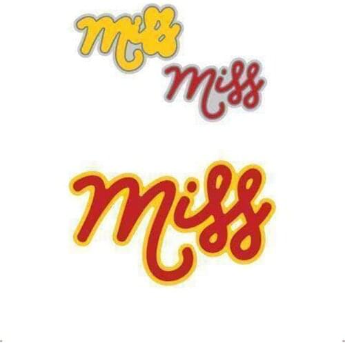 Cutting Dies Words Sentences I Really Miss You To Dcoration For DIY Scrapbooking Embossing Album Paper Cards Dies 2021New