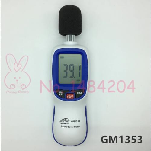Handheld Sound Level Meter GM1353 Benetech 30~130 dBA Noisemeter with Backlight