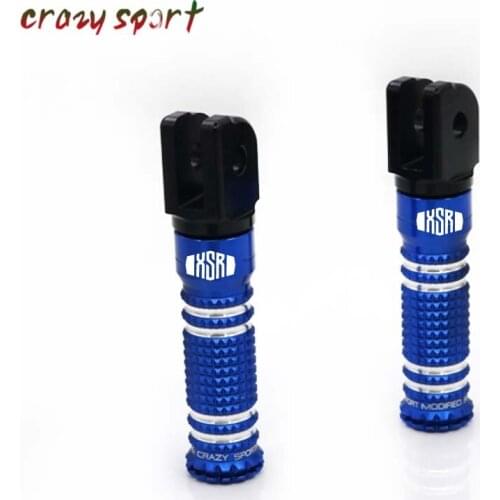 Front Rear Foot Pegs Footrest Adapter For YAMAHA XSR700 XSR900 XSR 700/900 2016 2020 Motorcycle Foot Rest Rider With Logo