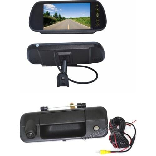 Vardsafe VS4357R 7 Inch Replacement Rear View Screen Display & Tailgate Reversing Backup Camera for Toyota Tundra