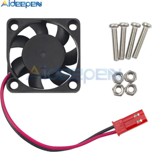 DC 5V 0.2A Cooling Cooler Fan For Raspberry Pi Model A+ B B+ / FOR Raspberry Pi 2 3 With Screws Parts