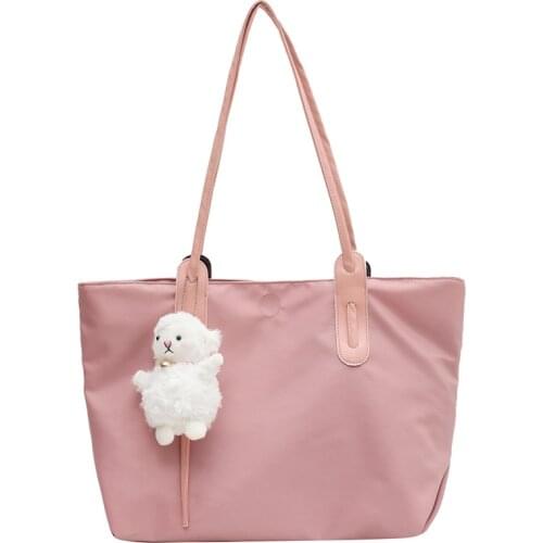 Womens high-capacity bag girl 2021 new fashion cute one-shoulder handbag tote bag tote bags for women