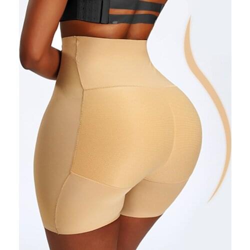 Padded Booty Hip Enhancer Body Shaper Women Dress Big Ass Sexy Butt Lifter High Waist Trainer Seamless Underwear Control Panties