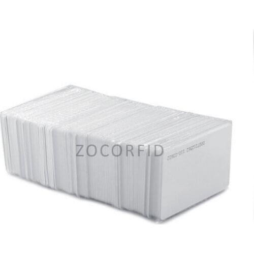 200pcs withe EM4100 125Khz RFID Proximity Cards ID Card Door Entry Access 0.8mm, IN STOCK