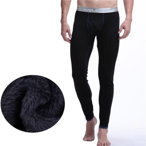 2018 New thermal underwear thick wear in very cold Winter men long johns for Russian Canada and European men
