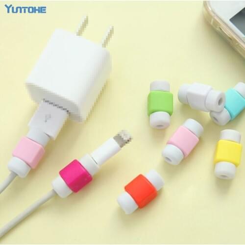 Phone Cable Cover Charger Cable Saver Protector Cover Data Wire Protective Sleeve for Cellphone Protective Accessory 2000pcs/lot