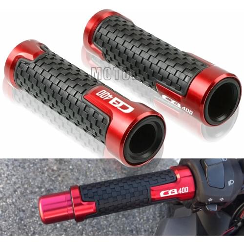 For Honda CB-1/CB400F 89-91 CB400/CB400SF/VTEC 92-98 Motorcycle 7/8"22mm Anti-Slip Handle Bar Handlebar Hand Grips CB 400 F/SF