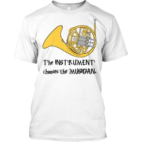 Men T Shirt French Horn The Instrument Chooses Women t-shirt