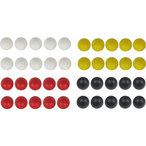 10Pcs Golf Training Balls Floating Golf Balls for Swing Practice Driving Range Home Use - 63mm Diameter - Choice of Color