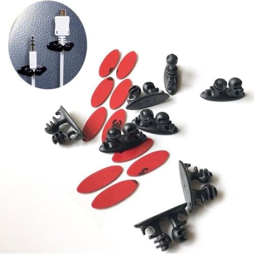 8pcs Car Wire Clip Stickers for Volkswagen POLO Tiguan Passat CC Golf GTI R20 R36 EOS Scirocco for Jetta