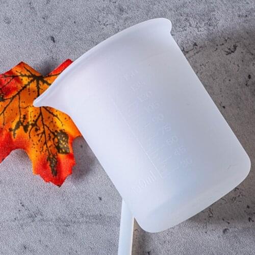 2021 New 150ML Silicone Measuring Cups Handmade DIY Crystal Epoxy Jewelry Making Tools 2020 trend
