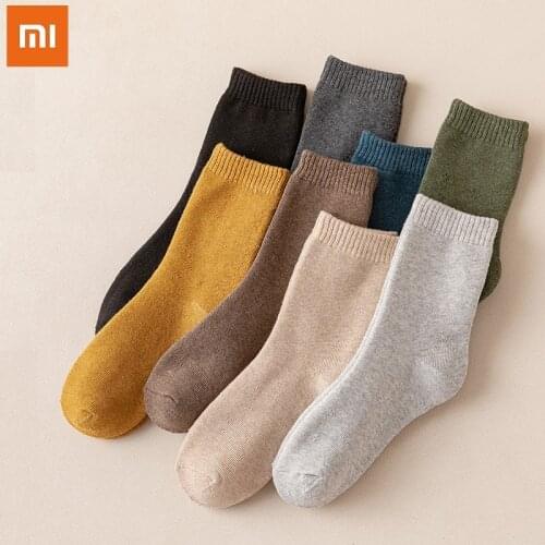 Xiaomi Youpin 5 pairs Mens Socks Spring and Summer Low-waist Heel Pure Cotton Socks Sweat-absorbent Deodorant Short Tube Socks
