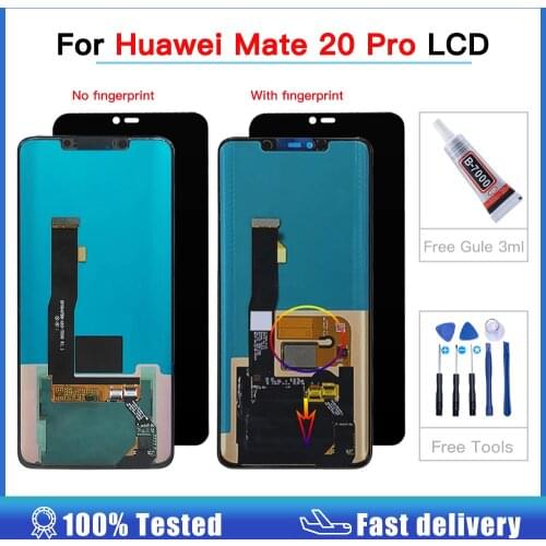Factory sale original lcd screen For Huawei Mate 20 Lite 6.3'' / Mate 20 Pro 6.39'' LCD display Touch Digitizer Assembly tested