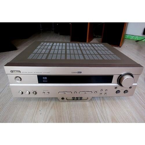 Original second-hand Yamaha cinema amplifier HTR-5440, optical fiber coaxial 5.1 channel DTS decoding, output power: 300W
