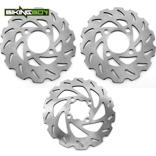BIKINGBOY YFZ 350 Banshee 90-11 91 92 93 94 95 96 97 98 99 00 01 YFS 200 Blaster 03 04 05 06 Front Rear Brake Discs Rotors Disks