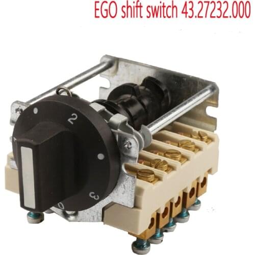 EGO Shift Switch 43.27232.000 Capillary Thermostat for Commercial Kitchen Ship Equipment 3-phase 6 Gear Switch for Furnace
