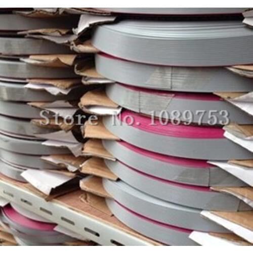 5m/lot 1.27mm Spacing Pitch 6/8/10/12/14/16/20/26/34/40 pin Grey Flat Ribbon Data Cable Wire Connector AWG28 300V