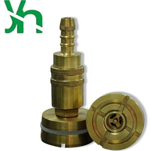 Free delivery carbon fiber vacuum auxiliary material pure copper one-way seat quick female connector is suitable for 10mm pipe