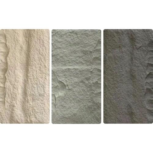 Pu Trim Board Stone Leather Simulation Stone Ultra Light Artificial Stone Polyurethane Mushroom Slate Imitation Concrete Slab