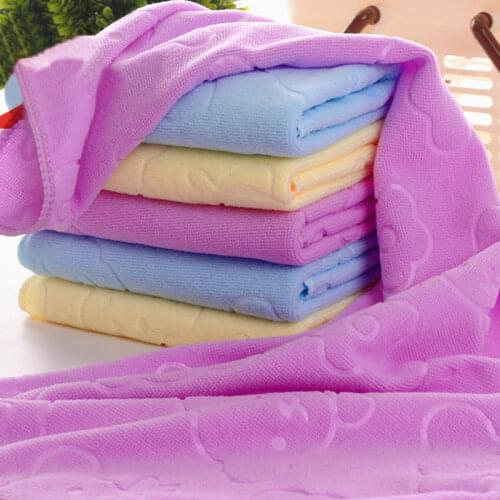 140X70CM Pet Bath Towel Oversized Microfiber Towel Strong Absorbing Water Dog Towels Golden Retriever Teddy General Pet Supplies