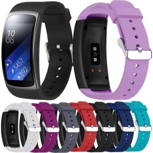 Essidi For Samsung Gear Fit 2 Soft Silicone Bracelet Band For Samsung Gear Fit 2 Pro Smart Watch Wrist Band Loop
