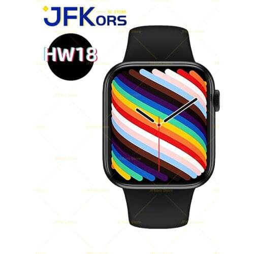 HW18 Smart Watch Men Bluetooth Call Password Heart Rate Women Smartwatch For Apple Watch Ios Android PK IWO 13 14 HW12 HW16 HW22