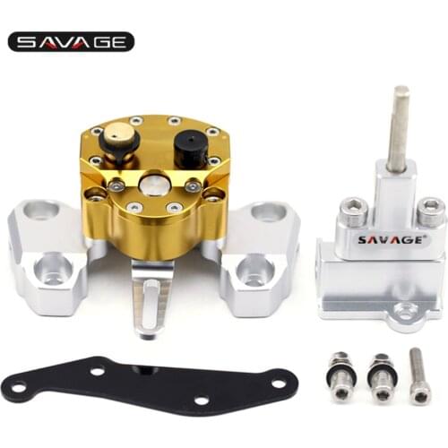 Steering Damper Stabilizer For YAMAHA MT-09 FZ-09 MT09 FZ09 2014-2020 Motorcycle Accessories Safety Adjustable Mount Bracket Kit